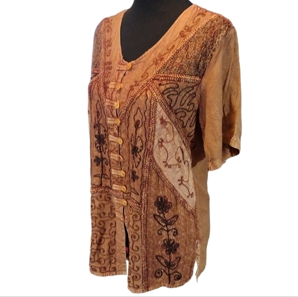 VINTAGE Fashion Bug Tunic Top - Picture 2 of 8